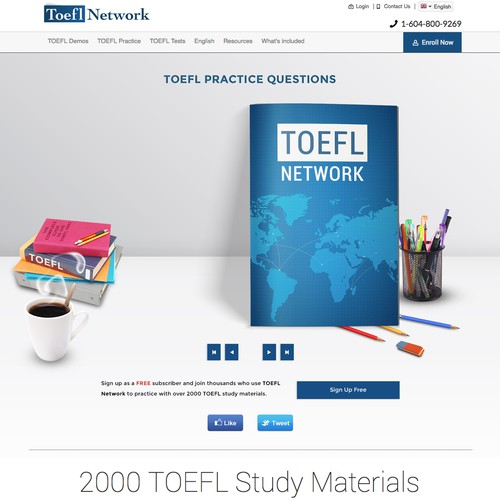 Create an engaging section of the front page and book that captures the attention of users!