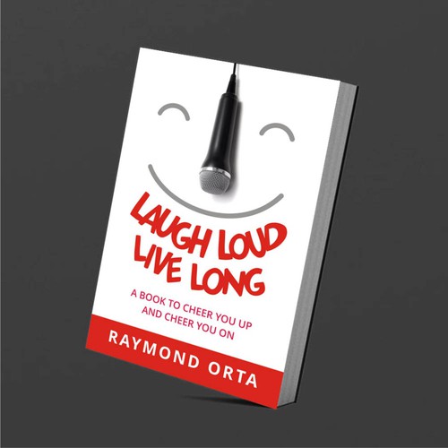 Book Cover Design for Laugh Loud
