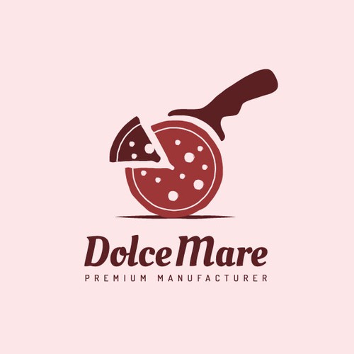 Logo Concept for Dolce Mare - a pizzeria and pizza tools manufacturer