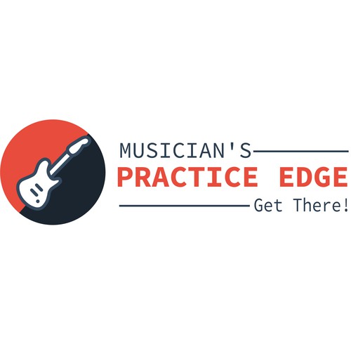 Create a logo for a software product to help musicians practice better