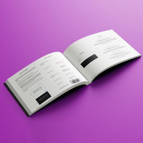Worth Collection Brand Guidelines Book