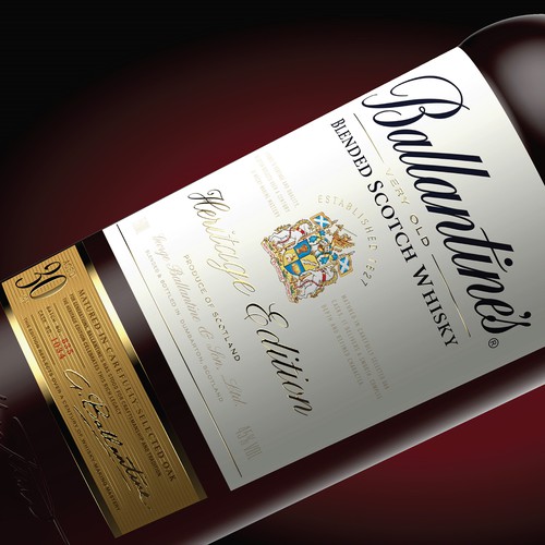 Ballantine's 30 Year Old - Heritage Edition Personal Concept Project | Premium Packaging Design