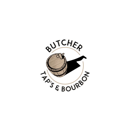 Logo for a restaurant that has a Meat department in it 