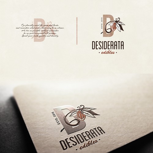 brand identity for Desiderata