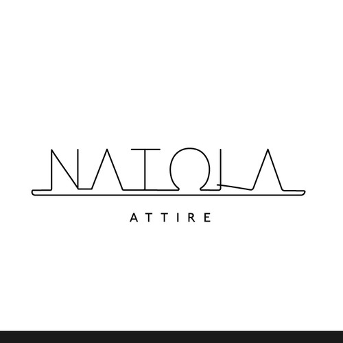 Natola Attire Logo design concept