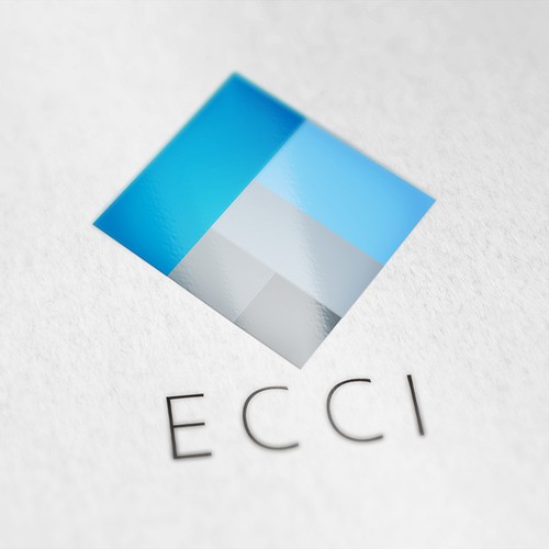 Create a modern and simple brand identity for ecci