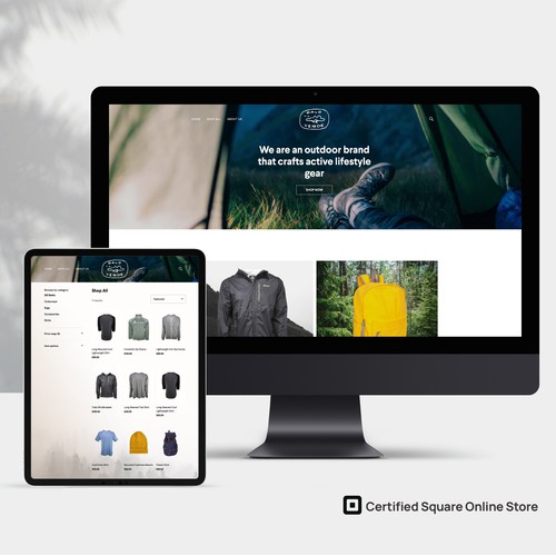 Square Online Store | Outdoor Clothing Retailer
