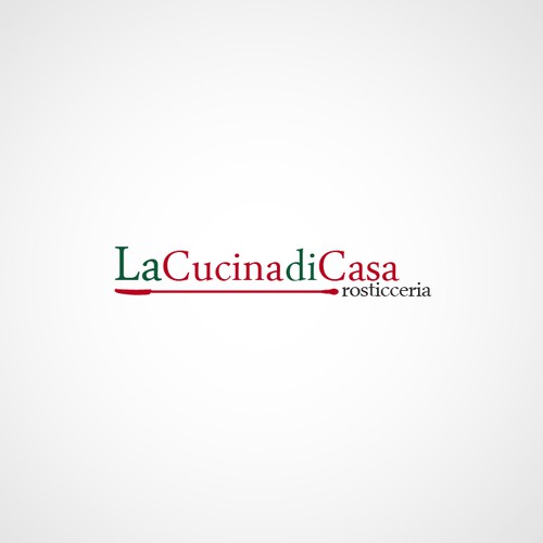 Logo for an Italian Rosticceria and Restaurant