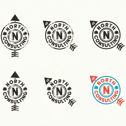 Vintage logo for a business marketing cunsulting