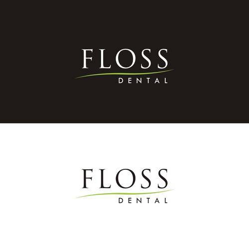 Edgy and elegant for Floss Dental