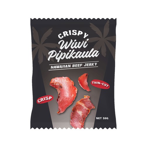 Packaging Design for Hawaiian Beef Jerky