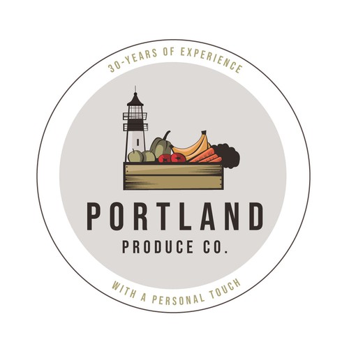 Logo - Portland produce co.