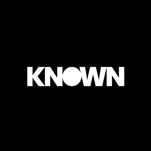 Bold logo design for KNOWN.