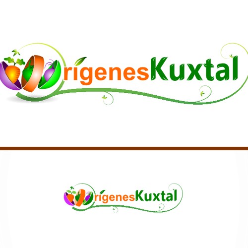 Logo for an Organic Food Store in Villahermosa, Mexico.