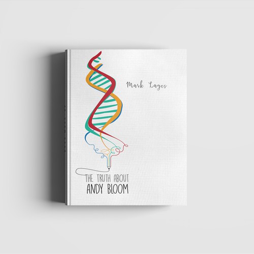 Book cover with the DNA theme