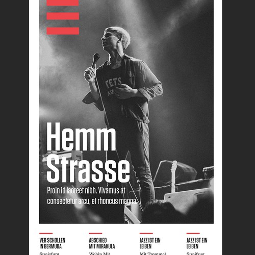 Die Zietschrift der Strasse Magazine redesign