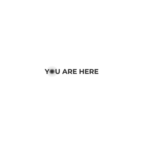 Logo design for You Are Here. 