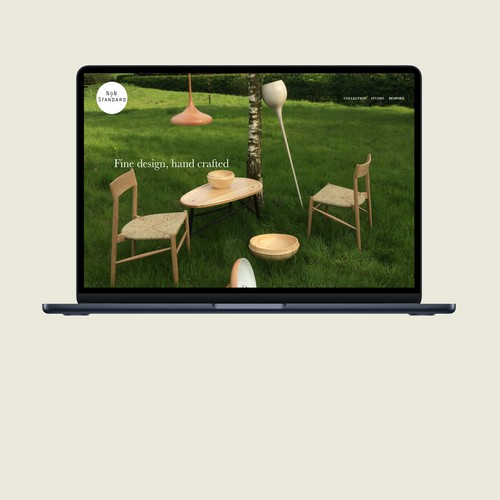 Non-Standard. Hand crafted furniture.