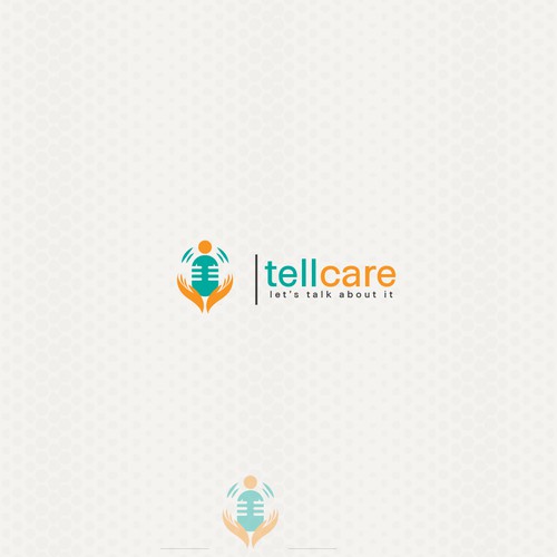 Modern logo for tellcare