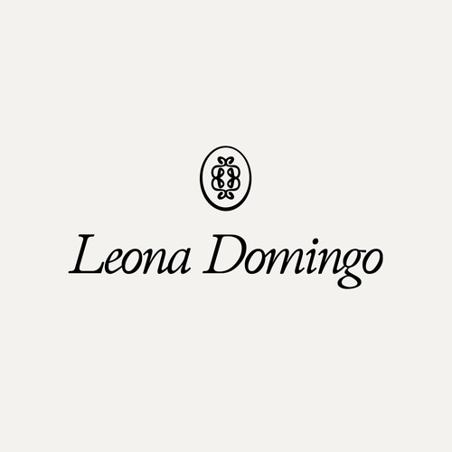 Trendy luxury bag brand logo
