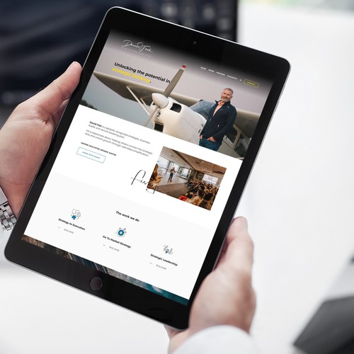 David Fish - website for consultant