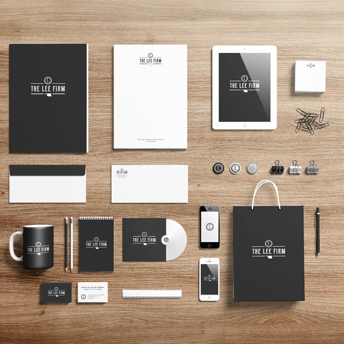 The Lee Firm - Logo and Brand Id