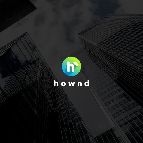 winning logo concept for HOWND