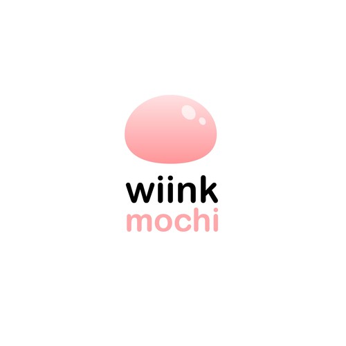 Logo concept for Wiink mochi