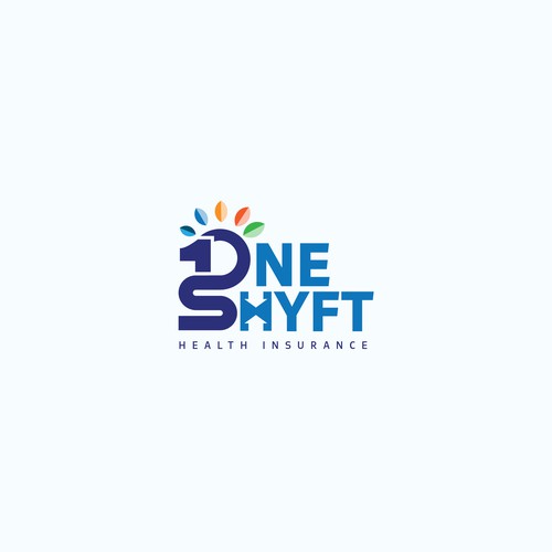 One Shyft Health Insurance Logo Design