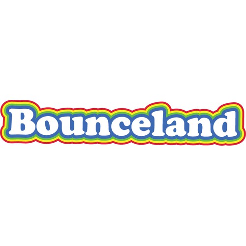 Exciting, playful logo design for a new range of Bouncy Castles