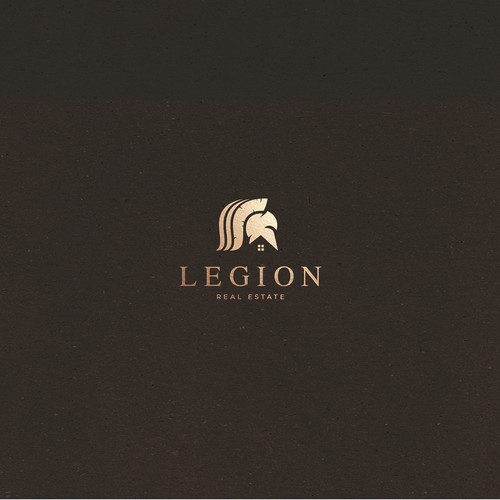 Cool Legion logo design for real estate.