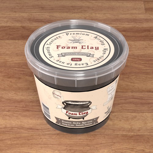 Foam Clay Bucket Design