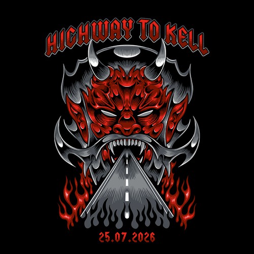 Design Graphic For Metal Music Festival 