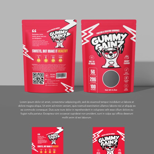 Gummy Gainz Packaging Contest