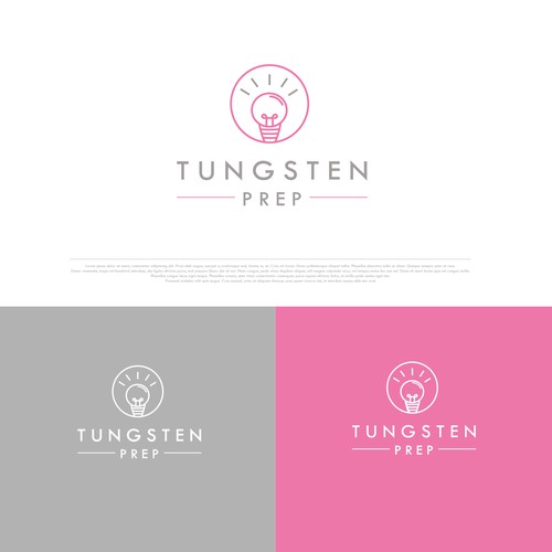 Minimalistic logo for a tutoring company