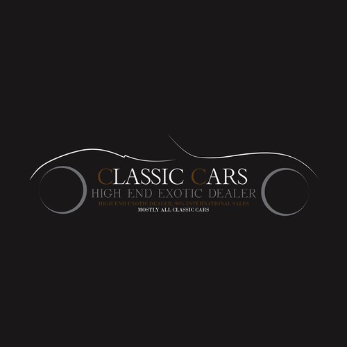 Classic Cars Logo Design.