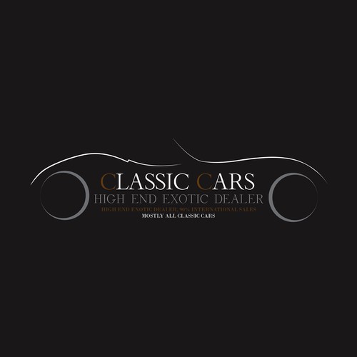 Classic Cars Logo Design.