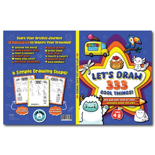 BOOK COVER FOR KIDS COLORING BOOK