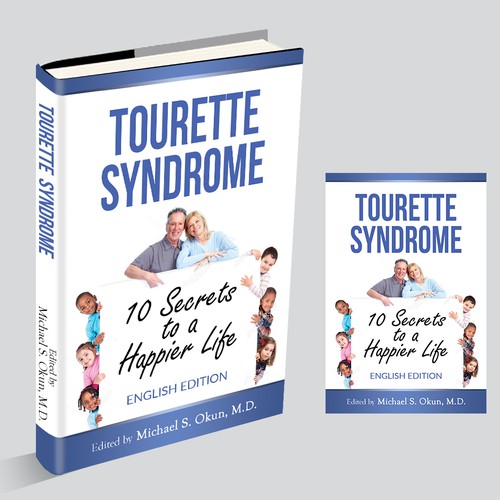 Design a Book Cover: Tourette Syndrome book for patients and families