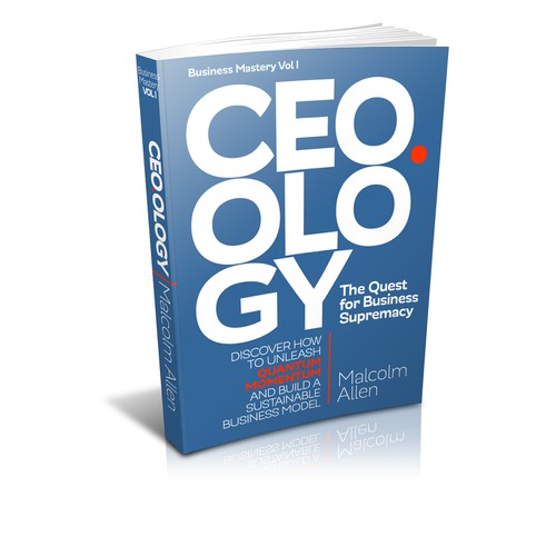 Text-only book cover for CEO.OLOGY