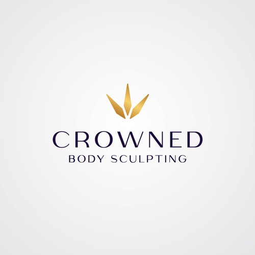 Crowned Body Sculpting Logo