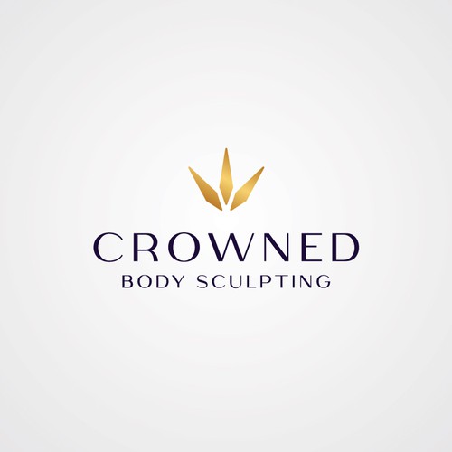 Crowned Body Sculpting Logo