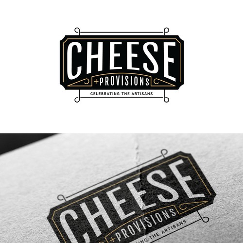 another retro cheese label