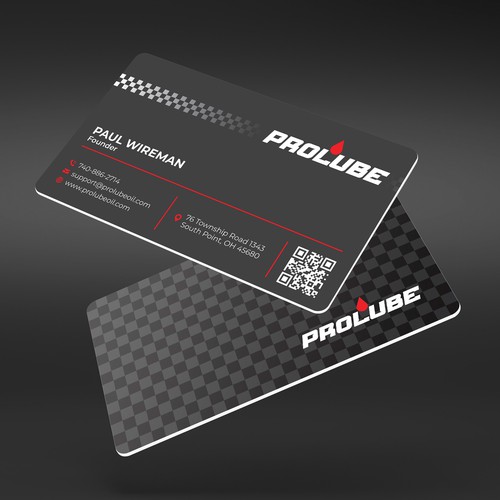 Modern Business Cards for Top Automotive Additive