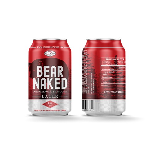 Packaging design for beer company