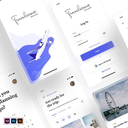 Travel App UI