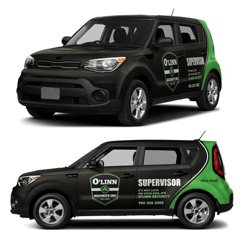 O’Linn Security — Supervisor Vehicle Wrap