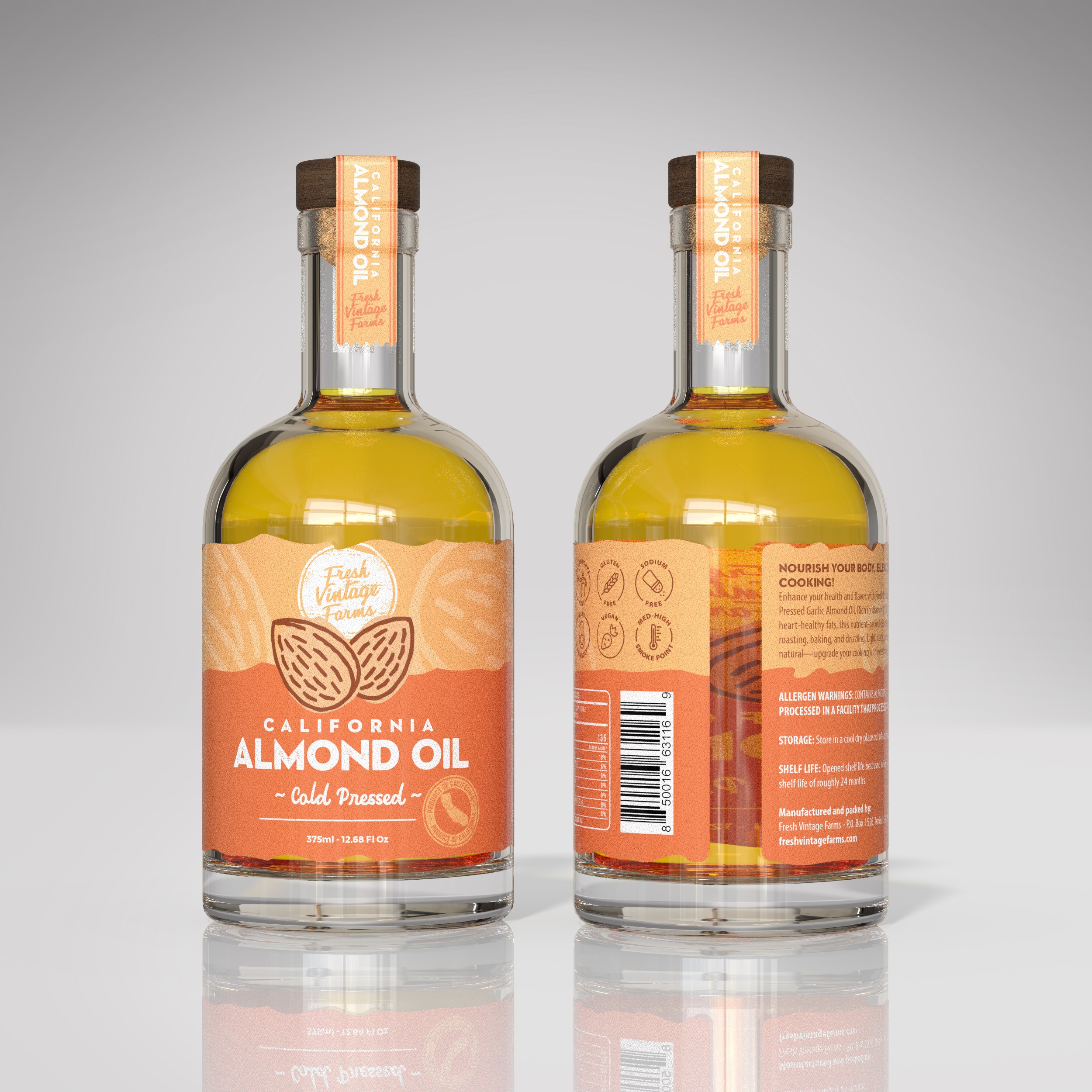 FVF Cold Pressed Almond Oil