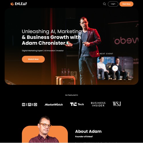 Adam Chronister’s website