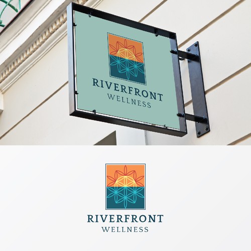 Logo concept for Riverfront Wellness